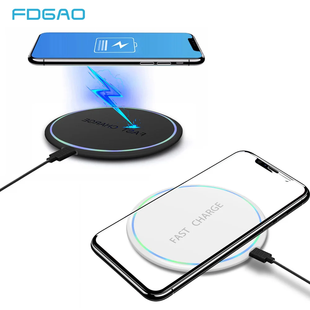 10W Qi Fast Wireless Charger For Samsung S9 S8 Note 8 9 Wireless Charging Pad For iPhone X XR XS Max Xiaomi Mix 2s 3 Charger Pad
10W Qi Fast Wireless Charger For Samsung S9 S8 Note 8 9 Wireless Charging Pad For iPhone X XR XS Max Xiaomi Mix 2s 3 Charger Pad