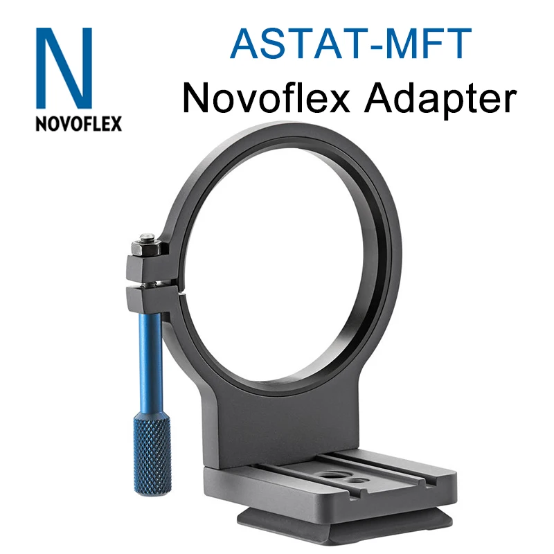Novoflex Adapter for Collar Mount with Arca-Swiss Compatible Foot for Novoflex FUX, MFT, NIK1, and PENTQ Adapters (ASTAT-MFT)
Novoflex Adapter for Collar Mount with Arca-Swiss Compatible Foot for Novoflex FUX, MFT, NIK1, and PENTQ Adapters (ASTAT-MFT)