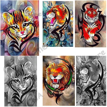 Colorful Animals drill Mosaic 5D Diy Embroidery Diamond Painting Resin rhinestone 3D Cross Stitch Kits room decoration Sticker
Colorful Animals drill Mosaic 5D Diy Embroidery Diamond Painting Resin rhinestone 3D Cross Stitch Kits room decoration Sticker