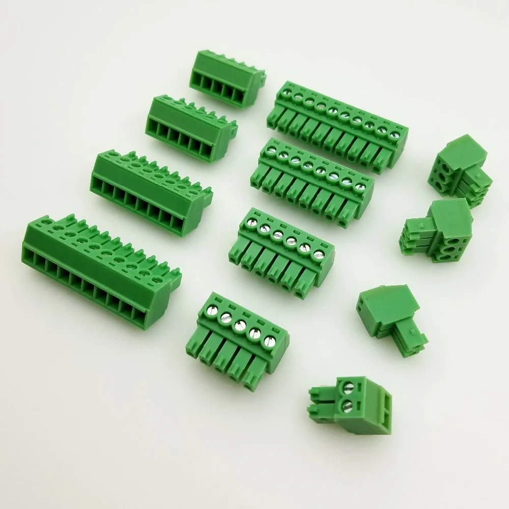 10sets Plug-in terminal block KF2EDGK-pitch 3.5MM 2P 3P 4P ~ 10P Phoenix terminal Straight needle seat
10sets Plug-in terminal block KF2EDGK-pitch 3.5MM 2P 3P 4P ~ 10P Phoenix terminal Straight needle seat