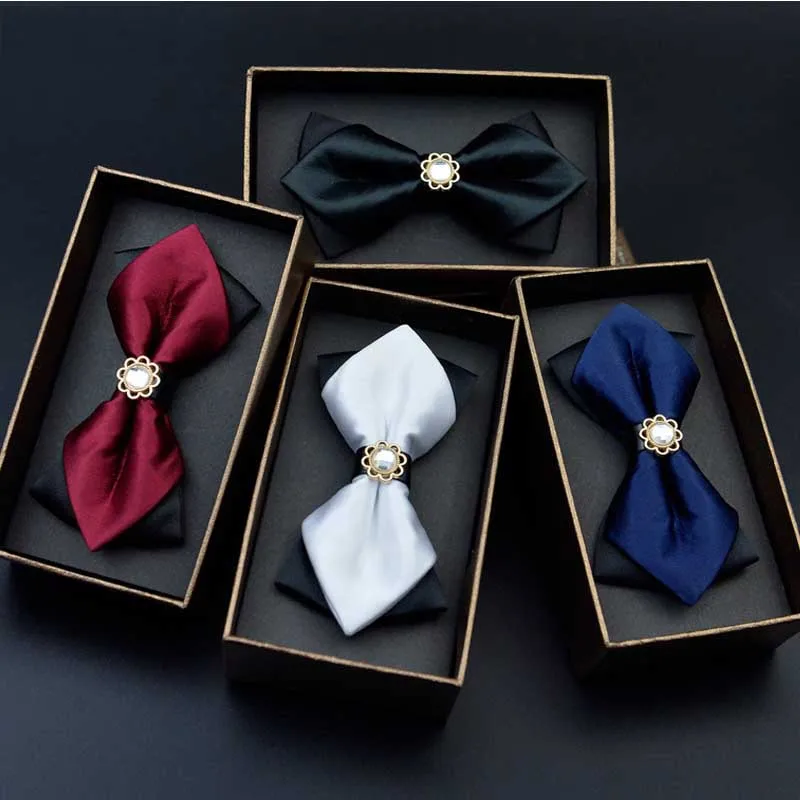 Bow Tie Gemstone Rhinestone Series Men's Wedding Red Banquet Quality Personality Bow
Bow Tie Gemstone Rhinestone Series Men's Wedding Red Banquet Quality Personality Bow