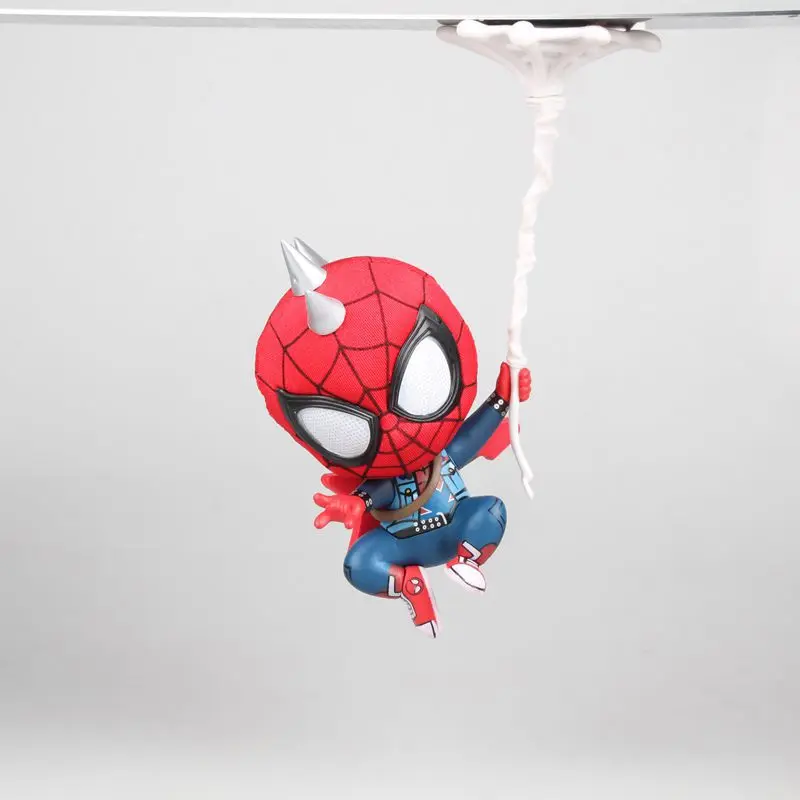New Hot! 14CM Superhero Spiderman Iron Spider Magnet Bobble Head Action Figure Collectible Model Kids Toy
New Hot! 14CM Superhero Spiderman Iron Spider Magnet Bobble Head Action Figure Collectible Model Kids Toy