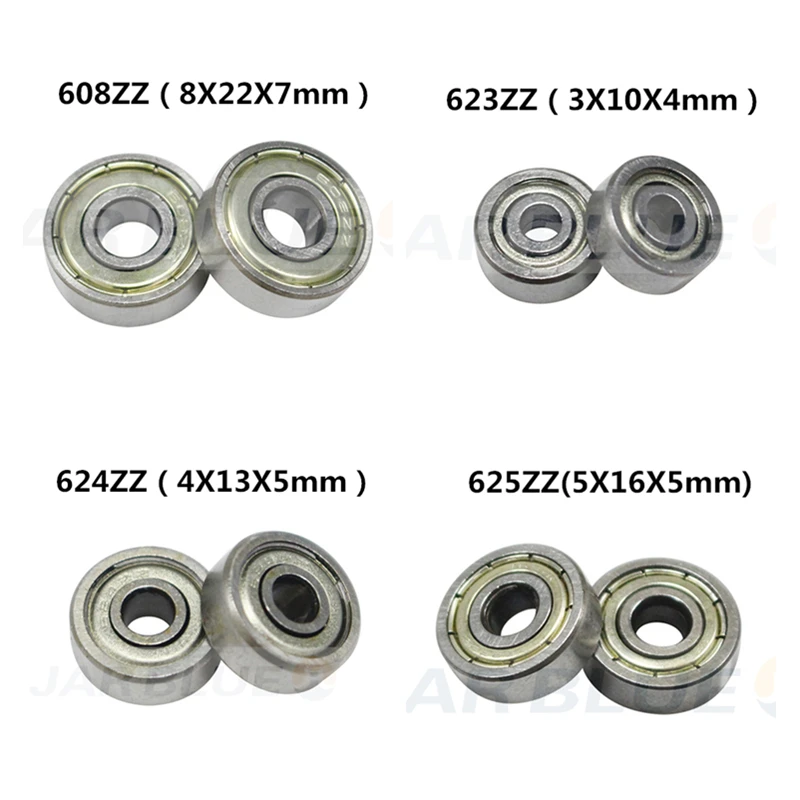 10PCS Flange Ball Bearing 608zz 623zz 624zz 625zz 635zz 626zz 688zz 3D Printers Parts Deep Groove Flanged Pulley Wheel
10PCS Flange Ball Bearing 608zz 623zz 624zz 625zz 635zz 626zz 688zz 3D Printers Parts Deep Groove Flanged Pulley Wheel