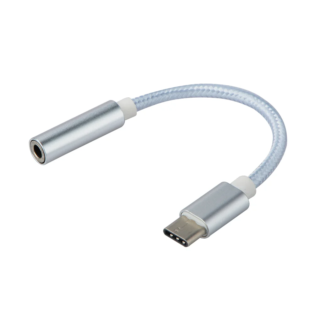 AUX Audio Cable USB Type C To 3.5mm Jack Earphone Adapter USB-C 3.1 Type-C To 3. Headphone Converter for Letv LeEco Le Max 2 Pro
AUX Audio Cable USB Type C To 3.5mm Jack Earphone Adapter USB-C 3.1 Type-C To 3. Headphone Converter for Letv LeEco Le Max 2 Pro