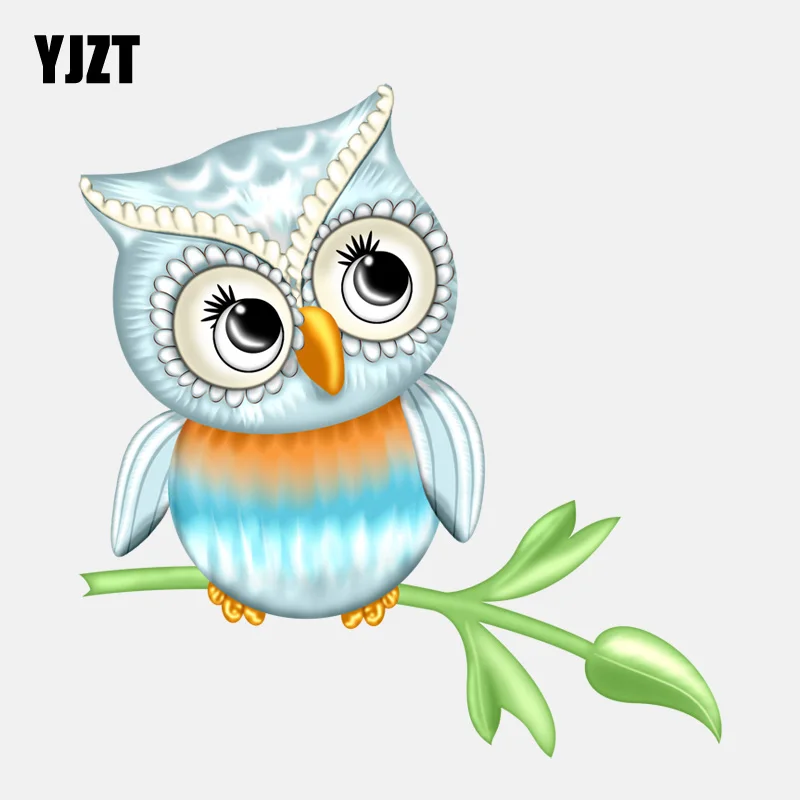 YJZT 11.8CM*12.4CM Hand Drawn Cute Owl PVC Window Decoration Car Sticker 11-01366
YJZT 11.8CM*12.4CM Hand Drawn Cute Owl PVC Window Decoration Car Sticker 11-01366