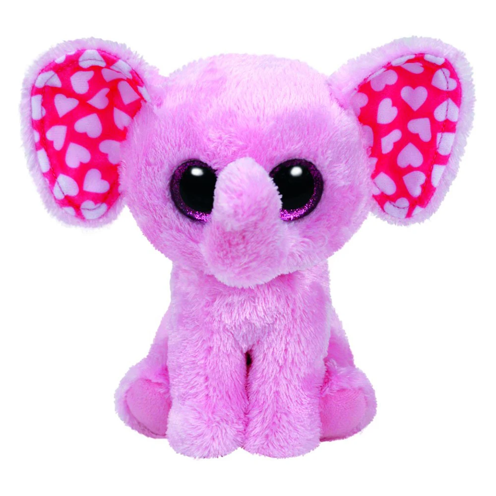 Pyoopeo Original Ty Boos 6" 15cm Sugar the Valentine Elephant Plush Regular Stuffed Collection Animal Doll Toy with Heart Tag
Pyoopeo Original Ty Boos 6" 15cm Sugar the Valentine Elephant Plush Regular Stuffed Collection Animal Doll Toy with Heart Tag