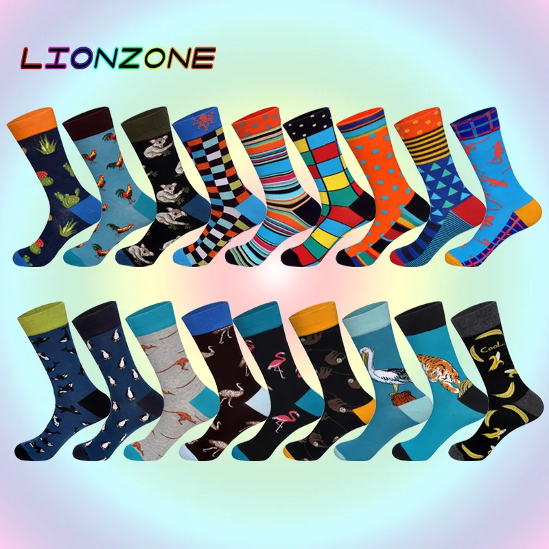 2018 New Arrived Brand Men Socks Funny Animals Patterns Design 18 Colors British Style Designer Cotton Long Socks Happy
2018 New Arrived Brand Men Socks Funny Animals Patterns Design 18 Colors British Style Designer Cotton Long Socks Happy