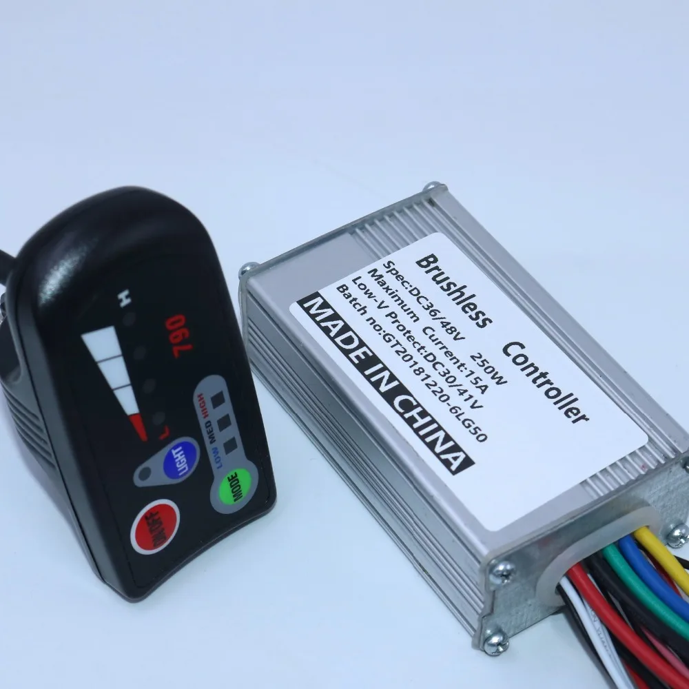 High Quality 36V 48V 250W E-bike Brushless Motor 790 Controller BLDC Motor Driver+790LED display
High Quality 36V 48V 250W E-bike Brushless Motor 790 Controller BLDC Motor Driver+790LED display