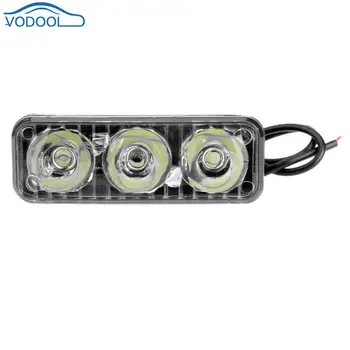 DC 12V 18W LED Daytime Running Light High Power 3LED Driving Light Universal DRL Kit 6000K-6700K Car Styling Accessaries
DC 12V 18W LED Daytime Running Light High Power 3LED Driving Light Universal DRL Kit 6000K-6700K Car Styling Accessaries