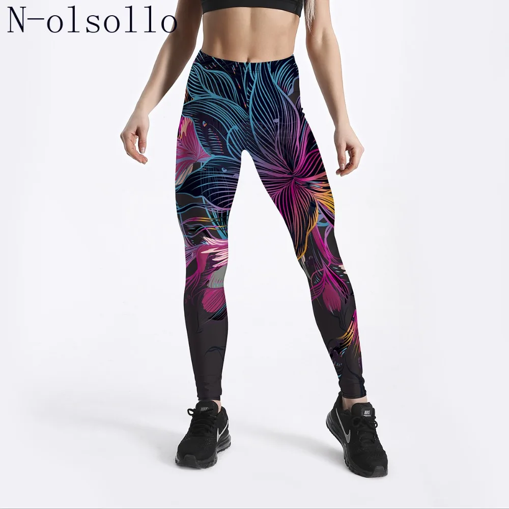 N-olsollo 3D Line Floral Printed Women Fitness Leggings Mid Waist Fashion Jeggings Skinny Runs Pants Pencil Jogger Leggins Legin
N-olsollo 3D Line Floral Printed Women Fitness Leggings Mid Waist Fashion Jeggings Skinny Runs Pants Pencil Jogger Leggins Legin