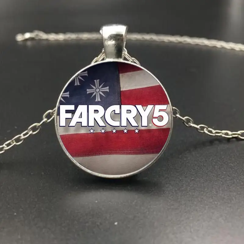 Fashion Far Cry necklace Charm glass Pendant keyring Men Women Fashion Time Gem Cabochon Jewelry
Fashion Far Cry necklace Charm glass Pendant keyring Men Women Fashion Time Gem Cabochon Jewelry
