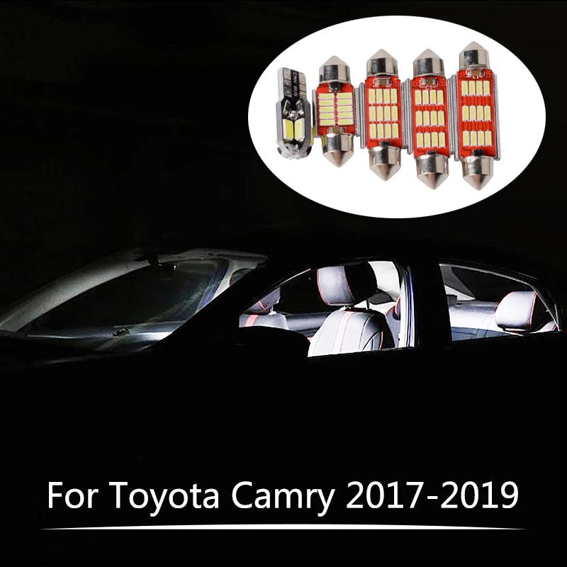 10Pcs Canbus LED Lamp Car Bulbs Interior Package Kit For Toyota XV40 XV50 XV70 Camry 2007 2008 2009 2010 2011 - 2016 2017 2018
10Pcs Canbus LED Lamp Car Bulbs Interior Package Kit For Toyota XV40 XV50 XV70 Camry 2007 2008 2009 2010 2011 - 2016 2017 2018