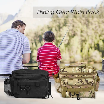 Portable Multifunction Fishing Bags 600D Oxford Bag Fishing Backpack Fishing Lure Reel Backpack Bag For Fish With 2PCs Box
Portable Multifunction Fishing Bags 600D Oxford Bag Fishing Backpack Fishing Lure Reel Backpack Bag For Fish With 2PCs Box