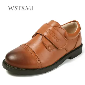 Genuine Leather Children Shoes for Boys Black Dress Wedding Oxford School Shoes Kids Flat Casual Loafer Moccasins Rubber Sole
Genuine Leather Children Shoes for Boys Black Dress Wedding Oxford School Shoes Kids Flat Casual Loafer Moccasins Rubber Sole