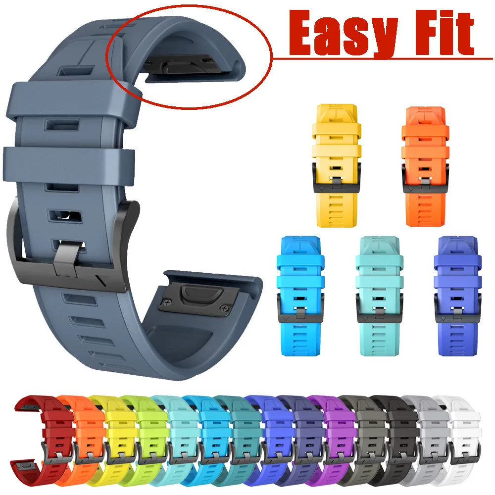 Sport Bracelet For Garmin Fenix 5X Plus Watch Band Strap Silicone Quick Release Easy Fit Wirstband Replacement Bands New l108#2
Sport Bracelet For Garmin Fenix 5X Plus Watch Band Strap Silicone Quick Release Easy Fit Wirstband Replacement Bands New l108#2
