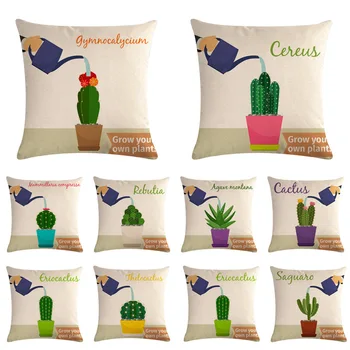 45*45cm Grow Your Own Plant Printed Cotton Linen Cushion Cover Cactus Home Decor Pillowcase Octopus Sofa Bedding Cushion Case
45*45cm Grow Your Own Plant Printed Cotton Linen Cushion Cover Cactus Home Decor Pillowcase Octopus Sofa Bedding Cushion Case