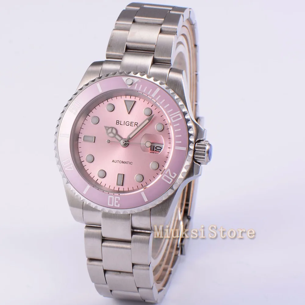 40mm Sapphire Crystal montre pour acier inoxydable Poignet Date Analogique montres Hommes Marque woman watch Waterproof
40mm Sapphire Crystal montre pour acier inoxydable Poignet Date Analogique montres Hommes Marque woman watch Waterproof