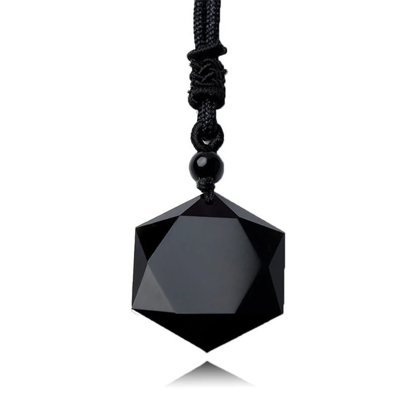 1Pcs 2019 Black Obsidian Natural Stone Pendant Necklaces For Women Men Cubic Hexagram Sweater Necklace Amulets Talismans Jewelry
1Pcs 2019 Black Obsidian Natural Stone Pendant Necklaces For Women Men Cubic Hexagram Sweater Necklace Amulets Talismans Jewelry