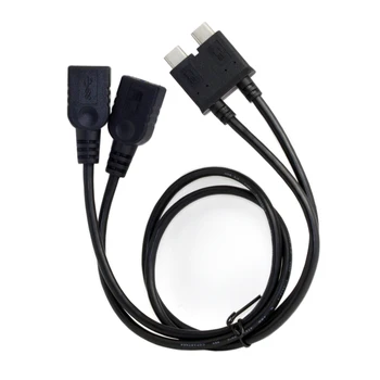 CY Chenyang Dual USB 3.1 Type-C to 3.0 A Female OTG Data Cable for New 13 inch Mac book Pro
CY Chenyang Dual USB 3.1 Type-C to 3.0 A Female OTG Data Cable for New 13 inch Mac book Pro