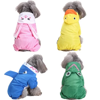 New Polyester Pet Raincoat Four Feet Double-deck Waterproof Shark Pattern Dog Raincoat for Small Medium Dog Clothes Pet Supplies
New Polyester Pet Raincoat Four Feet Double-deck Waterproof Shark Pattern Dog Raincoat for Small Medium Dog Clothes Pet Supplies
