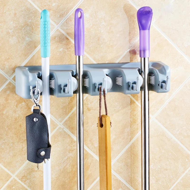 Hoomall 4/5 Position Brush Broom Hanger Storage Rack Hooks Bathroom Organizer Mop Holders Mop Brush Racks Kitchen Gadgets
Hoomall 4/5 Position Brush Broom Hanger Storage Rack Hooks Bathroom Organizer Mop Holders Mop Brush Racks Kitchen Gadgets