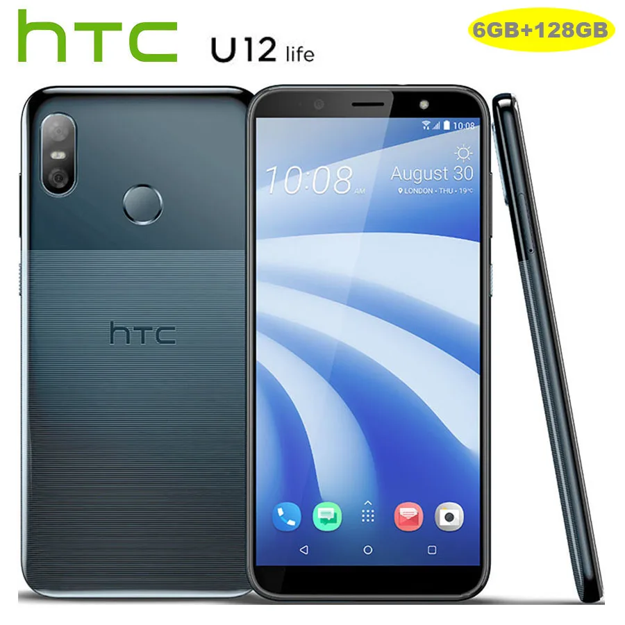 

Brand New HTC U12 Life 6GB+128GB LTE Mobile Phone Android8.1 Snapdragon 636 Octa Core 1080X2160P Dual Camera 6.0 inch Smartphone
