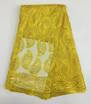 5 Yards/pc Fashionable french net lace fabric and yellow embroidery african mesh lace for party dress BN42-9
5 Yards/pc Fashionable french net lace fabric and yellow embroidery african mesh lace for party dress BN42-9