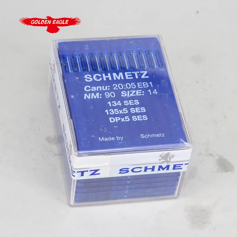 SCHMETZ DP * 5 SES double needle thick material small round needle tip,size number 14,other size remark is ok,the price=100piece
SCHMETZ DP * 5 SES double needle thick material small round needle tip,size number 14,other size remark is ok,the price=100piece