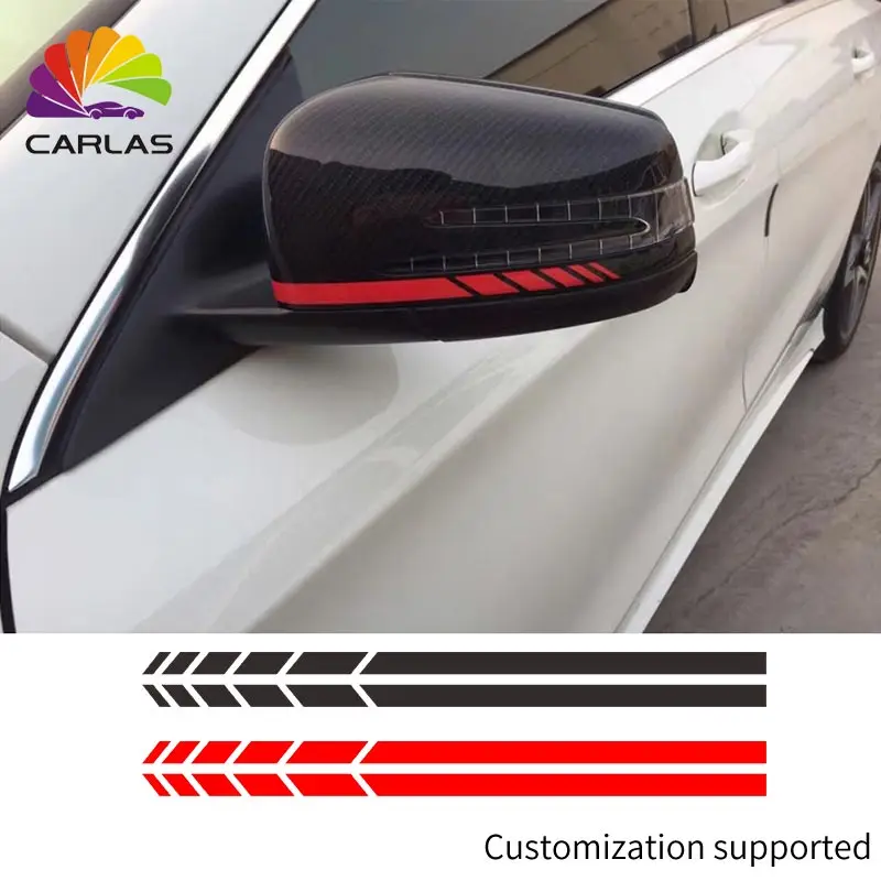 CARLAS 2Pcs/Set Car Styling Auto SUV Vinyl Graphic Car Rearview Mirror Side Decal Stripe DIY 0.7*20CM Car Body Decals
CARLAS 2Pcs/Set Car Styling Auto SUV Vinyl Graphic Car Rearview Mirror Side Decal Stripe DIY 0.7*20CM Car Body Decals