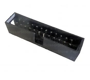 10 Pcs Shrouded Box header IDC Socket 2.54mm 2x12 Pin 24 P straight Male square pin 0.64mm 2 rows 2.54 Through hole DIP
10 Pcs Shrouded Box header IDC Socket 2.54mm 2x12 Pin 24 P straight Male square pin 0.64mm 2 rows 2.54 Through hole DIP