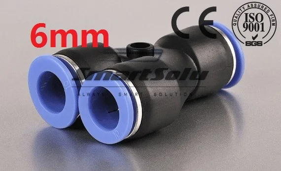 Free Shipping 50pcs/lot 6mm Tube Y Union Tee , Pipe Air Fitting ,One Touch Quick Fitting Connector Coupler ,PY-6
Free Shipping 50pcs/lot 6mm Tube Y Union Tee , Pipe Air Fitting ,One Touch Quick Fitting Connector Coupler ,PY-6