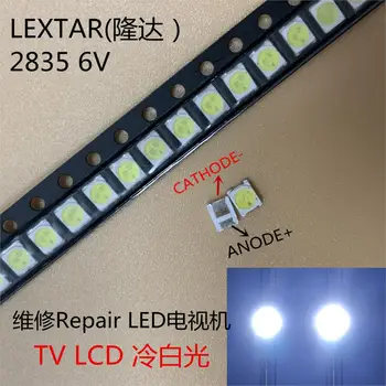 200PCS LEXTAR For maintenance Konka Changhong Amoi LCD TV backlight LED strip lights 1210 3528 2835 SMD LED beads 6V
200PCS LEXTAR For maintenance Konka Changhong Amoi LCD TV backlight LED strip lights 1210 3528 2835 SMD LED beads 6V