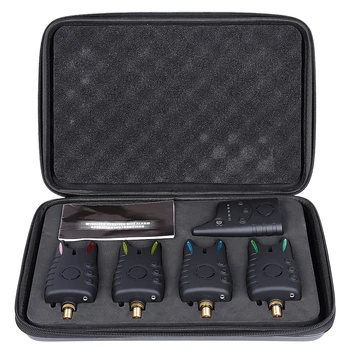 Fishing Bite Alarm Tool Swinger LED Light Wireless Electronic Detector Warning Device Set 4 Transmitters 1 Receiver Dropshipping
Fishing Bite Alarm Tool Swinger LED Light Wireless Electronic Detector Warning Device Set 4 Transmitters 1 Receiver Dropshipping