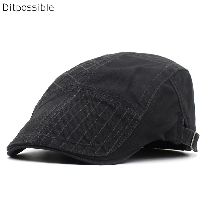 Ditpossible 2018 New Embroidery Plaid Fashion Hats for Men Cotton Caps Flat Berets Unisex Casquette Hat
Ditpossible 2018 New Embroidery Plaid Fashion Hats for Men Cotton Caps Flat Berets Unisex Casquette Hat