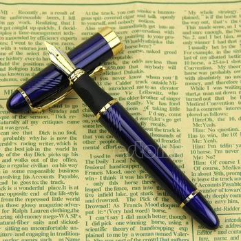 2018 High Quality Luxury Jinhao X450 Deep Blue Fine Twist Carven B Nib Fountain Pen
2018 High Quality Luxury Jinhao X450 Deep Blue Fine Twist Carven B Nib Fountain Pen