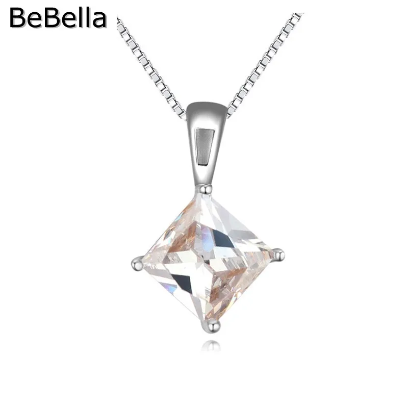 BeBella Trendy Square Cubic Zirconia Stone Pendant Necklace Fashion Jewelry For Women Girls Christmas birthday gift 2018
BeBella Trendy Square Cubic Zirconia Stone Pendant Necklace Fashion Jewelry For Women Girls Christmas birthday gift 2018