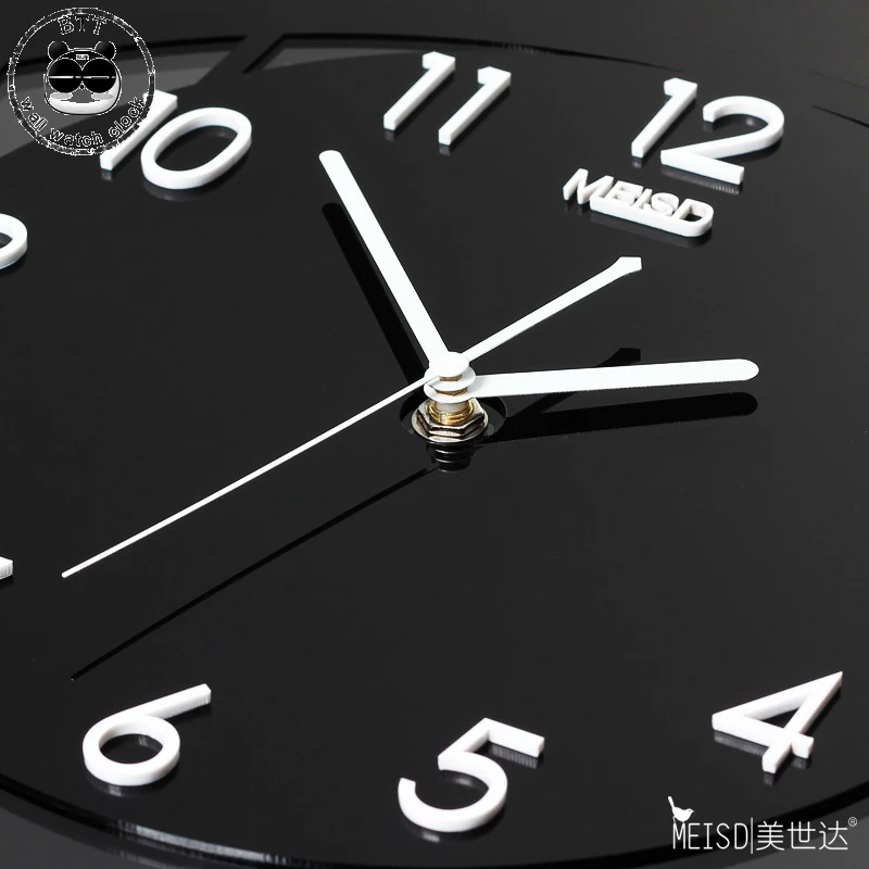 Creative Silent Wall Clock Battery Operated Modern Design Large Swingable Watch Black Hanging Kitchen Quartz Clock
Creative Silent Wall Clock Battery Operated Modern Design Large Swingable Watch Black Hanging Kitchen Quartz Clock