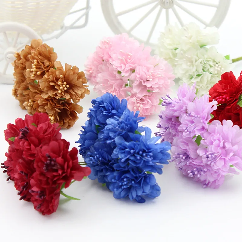 2/bundle Silk Mini Rose Artificial Flowers Heads Bouquet For Wedding Decoration DIY Scrapbooking Wreath Home Fake Flower
2/bundle Silk Mini Rose Artificial Flowers Heads Bouquet For Wedding Decoration DIY Scrapbooking Wreath Home Fake Flower