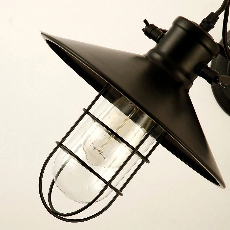 Countryside Wall Light E27 Vintage Retro Industrial Style E27 Wall Lamps Metal Wall Mirror Lamps Package without Edison Bulb
Countryside Wall Light E27 Vintage Retro Industrial Style E27 Wall Lamps Metal Wall Mirror Lamps Package without Edison Bulb