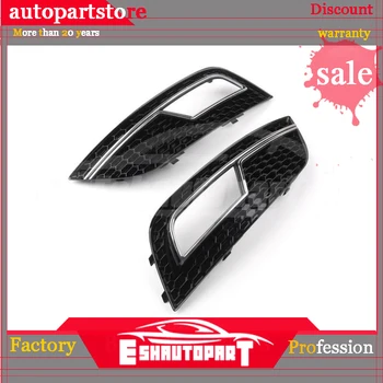 Black With Chrome Honeycomb Front Bumper Fog Lights Cover Fog lamp Trim Part for Audi A4 S4 RS4 B9 2013 2014 2015
Black With Chrome Honeycomb Front Bumper Fog Lights Cover Fog lamp Trim Part for Audi A4 S4 RS4 B9 2013 2014 2015