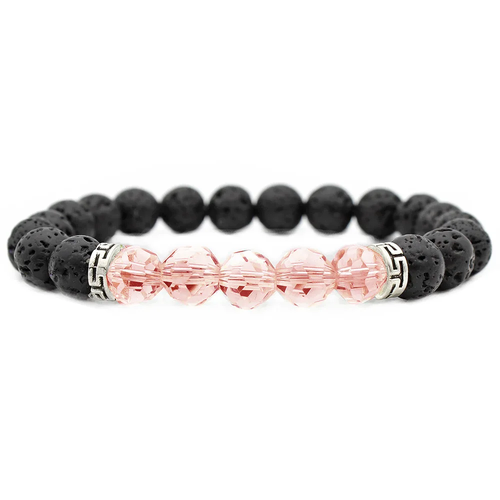 YUZHEJIE Drop Shipping lava stone Casual Sport Crystal Bracelet Men Natural Black Lava Volcanic Stone Beaded Bracelets Women
YUZHEJIE Drop Shipping lava stone Casual Sport Crystal Bracelet Men Natural Black Lava Volcanic Stone Beaded Bracelets Women