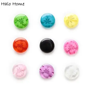 50pcs Shank Resin Embedded Flowers Round Buttons Sewing Scrapbooking Clothing Gift Handwork Home Decor Card Making DIY 14mm
50pcs Shank Resin Embedded Flowers Round Buttons Sewing Scrapbooking Clothing Gift Handwork Home Decor Card Making DIY 14mm