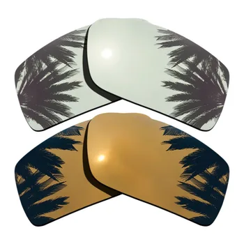 (Silver Mirrored+Bronze Gold Mirrored Coating) 2-Pairs Polarized Replacement Lenses for Gascan Frame 100% UVA & UVB Protection
(Silver Mirrored+Bronze Gold Mirrored Coating) 2-Pairs Polarized Replacement Lenses for Gascan Frame 100% UVA & UVB Protection
