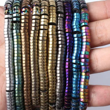 6x2mm Column Shape Multicolor Hematite Natural Stone Beads Loose Spacer Bead 2.3mm Big Hole Bead For Jewelry Making Diy Bracelet
6x2mm Column Shape Multicolor Hematite Natural Stone Beads Loose Spacer Bead 2.3mm Big Hole Bead For Jewelry Making Diy Bracelet