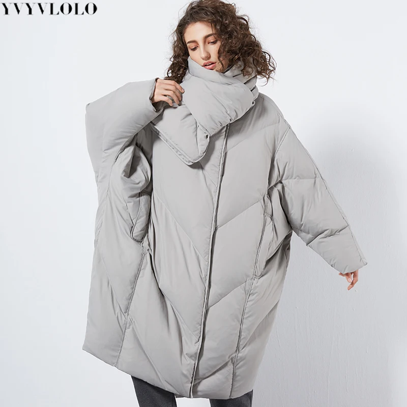 YVYVLOLO 2019 women original winter jacket plus size coat long loose casual parka women Thick Cotton Padded Female Coats
YVYVLOLO 2019 women original winter jacket plus size coat long loose casual parka women Thick Cotton Padded Female Coats