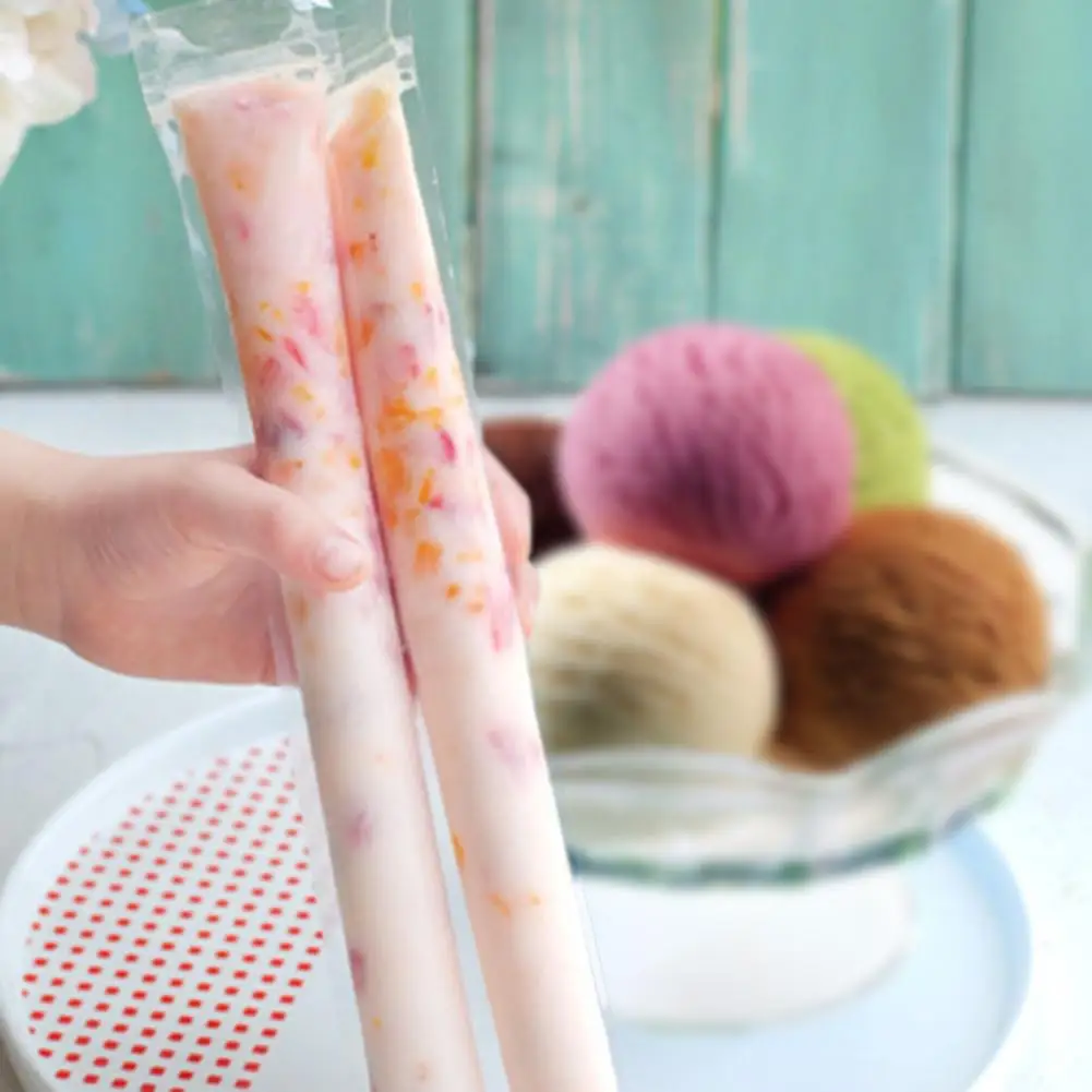 20pcs/Pack Plastic BPA Popsicles Molds Freezer Bags Ice Cream Pop Making Mould DIY Yogurt Summer Drinks For Kids
20pcs/Pack Plastic BPA Popsicles Molds Freezer Bags Ice Cream Pop Making Mould DIY Yogurt Summer Drinks For Kids