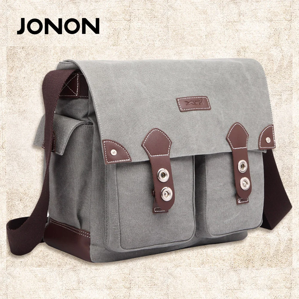JONON Vintage Men Messenger Bag High Quality Crossbody Bag Military Canvas Shoulder Bag Fashion Scholl Bag Tote Briefcase JJ0014 JONON Vintage Men Messenger Bag High Quality Crossbody Bag Military Canvas Shoulder Bag Fashion Scholl Bag Tote Briefcase JJ0014<br><br>Aliexpress