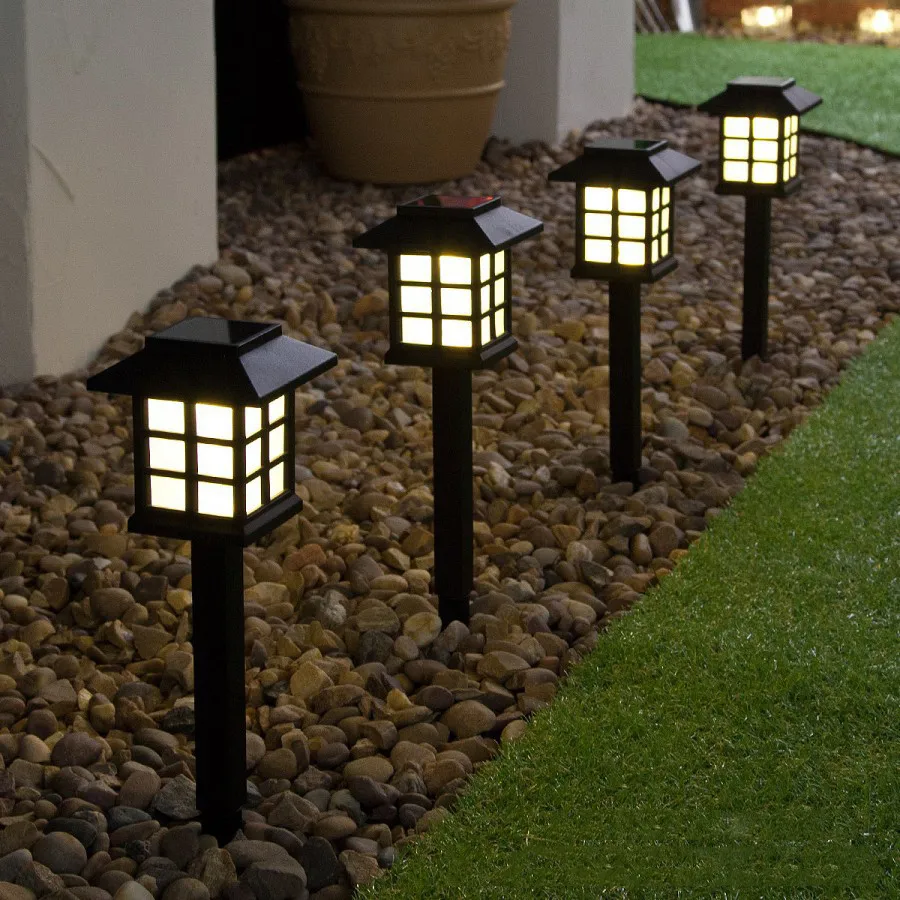 4pcs-Palace-Lantern-Solar-Powered-Garden-Landscape-Light-for-Gardening-Pathway-Decoration-Light-Sensor-Lamps-White