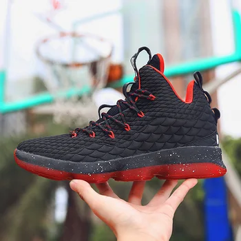 SUROM Breathable Basketball Shoes For Men High Top Cushioning Athletic Outdoor Sport Shoes Men Trainers Sneakers Size 36-45
SUROM Breathable Basketball Shoes For Men High Top Cushioning Athletic Outdoor Sport Shoes Men Trainers Sneakers Size 36-45