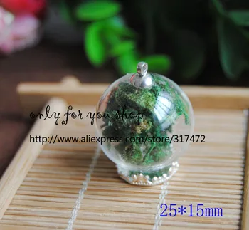 Freeshipping! 40sets 25*15mm glass vial & 15mmsilver base & cap connector DIY jewelry charm pendant
Freeshipping! 40sets 25*15mm glass vial & 15mmsilver base & cap connector DIY jewelry charm pendant